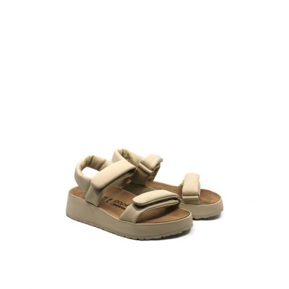 NWOT BIRKENSTOCK women's theda sandal in beige - Picture 1 of 3